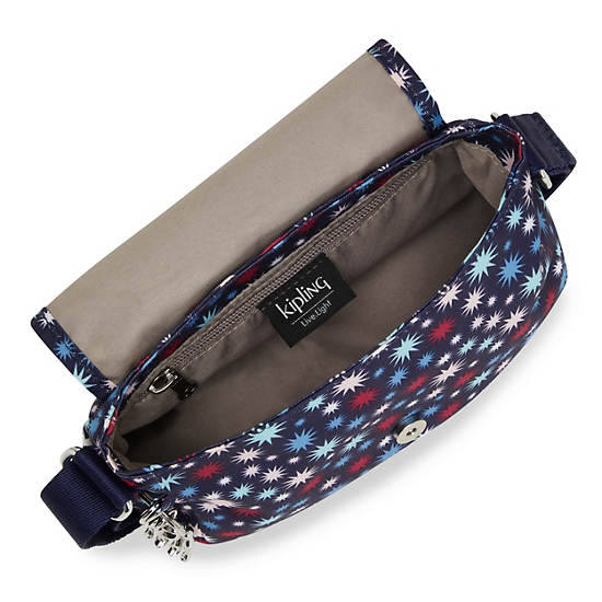 Torby Mini Kipling Sabian Printed Crossbody Fioletowe | PL 1863UZ